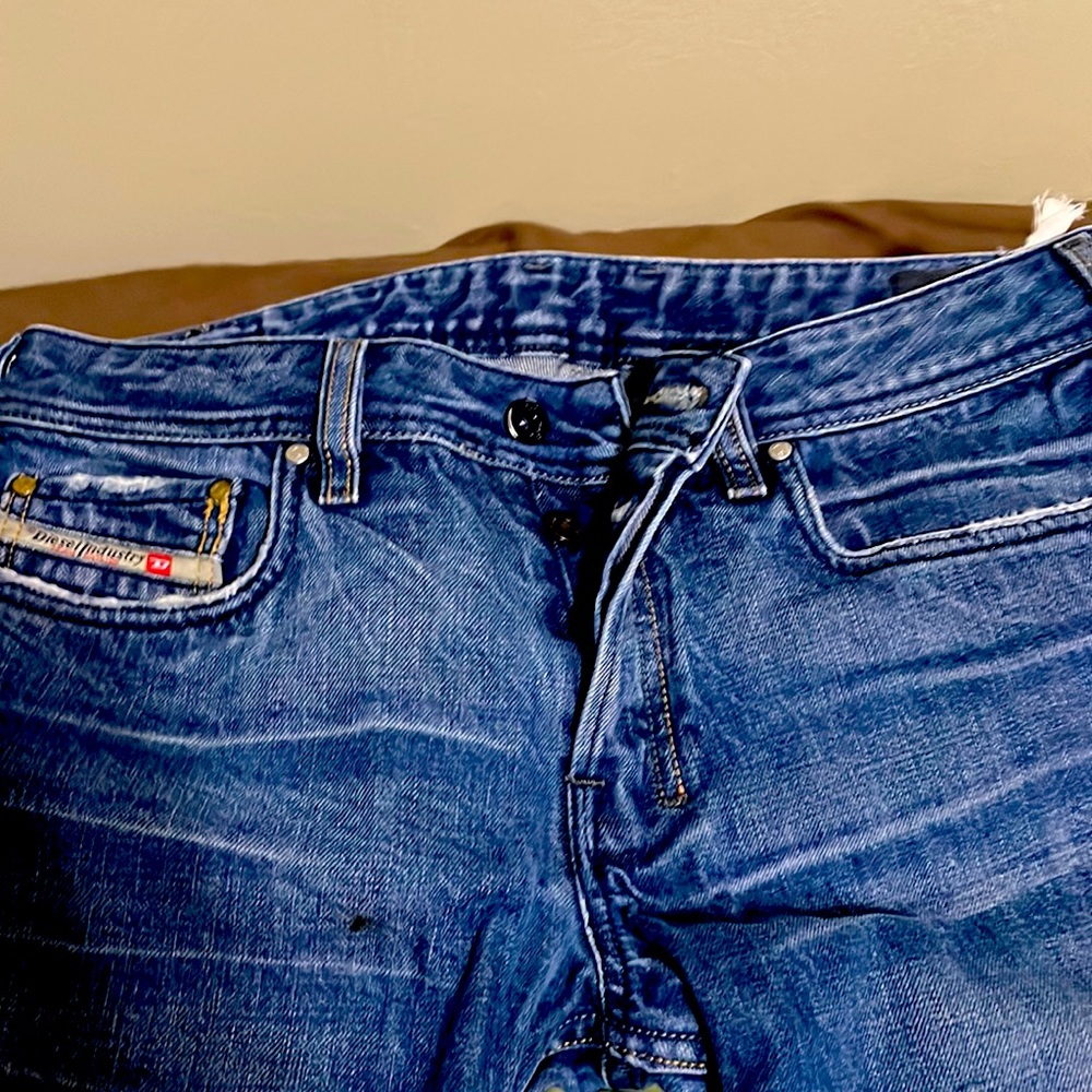 Mens Diesel buttonfly jeans,size 30x30